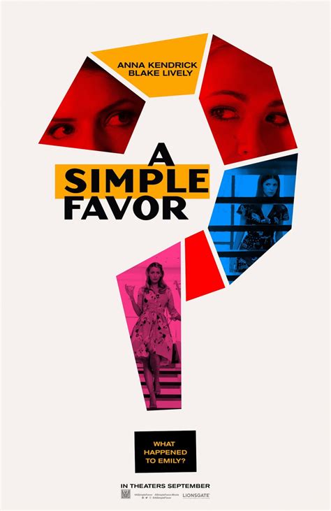 A Simple Favor |Teaser Trailer