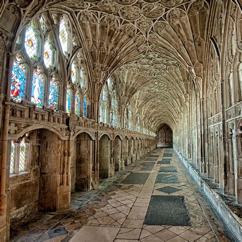 Gloucester Cathedral Cloister Photograph by Allan Van Gasbeck - Pixels