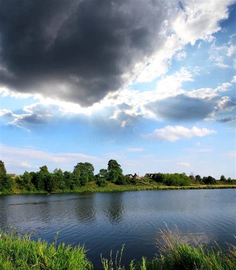 Beautiful Landscape. Nature of Belarus. Stock Photo - Image of morning ...