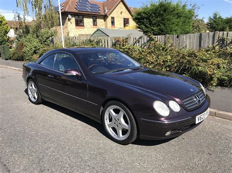 Low Mileage Mercedes CL500 in Almandine Black - £SOLD - RG2 | Retro Rides