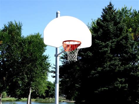 Free picture: basketball hoop, basketball court, playground