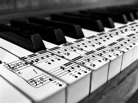 Download Beautiful Music Piano Keys Wallpaper | Wallpapers.com