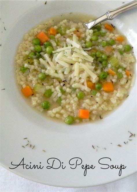 Acini Di Pepe Soup - Easy, quick and delicious - Glue Sticks and Gumdrops