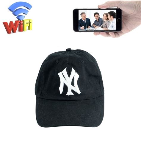 32GB 1080P Wifi Hat Camera HD Baseball Cap Nanny Cam Wireless Camera Portable IP Video Recorder ...