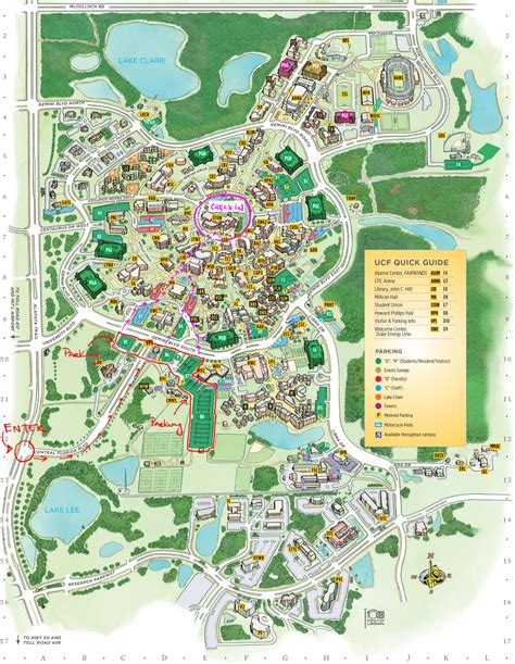 Ucf Campus Map Printable – Printable Map of The United States