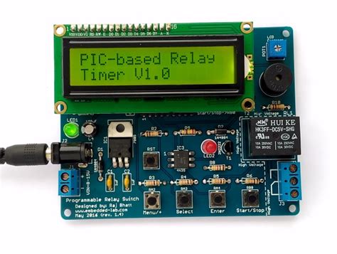 PIC Programmable Relay Switch - Electronics-Lab.com