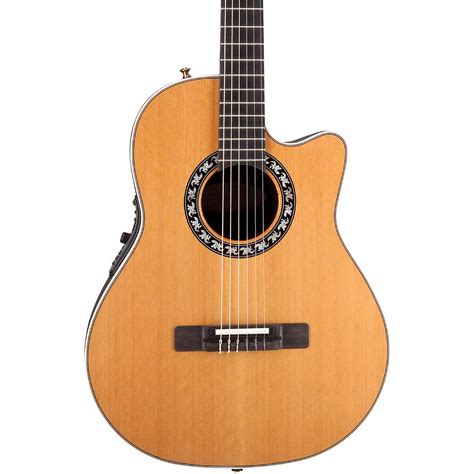 Ovation Timeless Legend Nylon String Acoustic-Electric Guitar ...