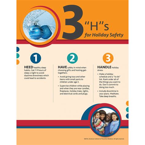 Safety – Holiday Safety Poster – Well Warehouse