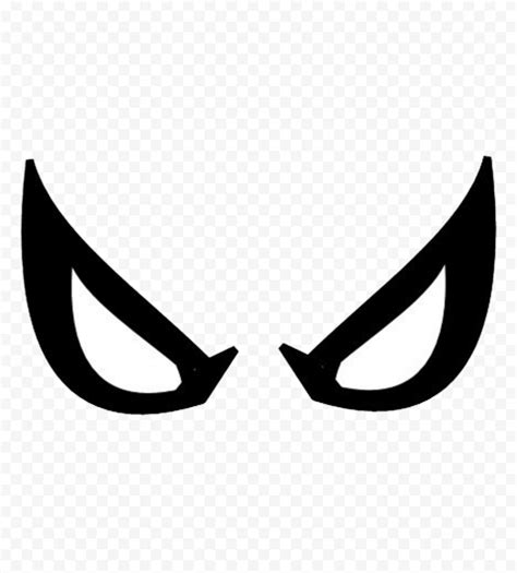 HD Spiderman Character Eyes PNG | Citypng