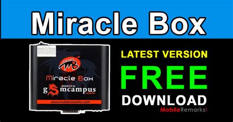 Miracle Box v3.12 Thunder Edition Latest Free Download