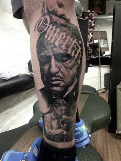 Pin by Chino Martinez on Tattoo's | Godfather tattoo, Gangster tattoos ...