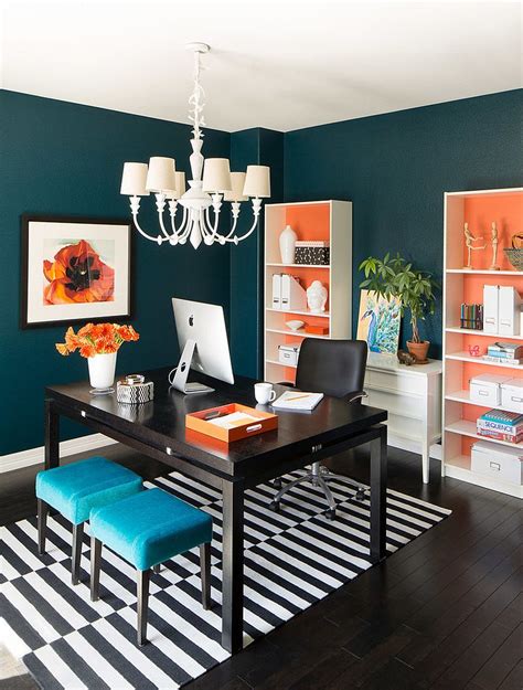 Hot Trend: 25 Vibrant Home Offices with Bold Orange Brilliance