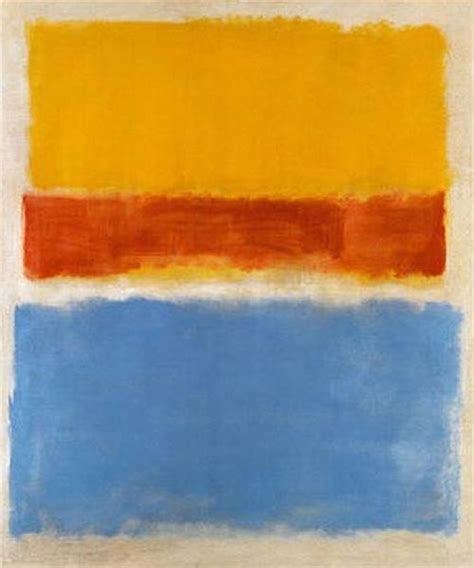 Untitled (Yellow, Red and Blue), 1953 - Mark Rothko - WikiArt.org