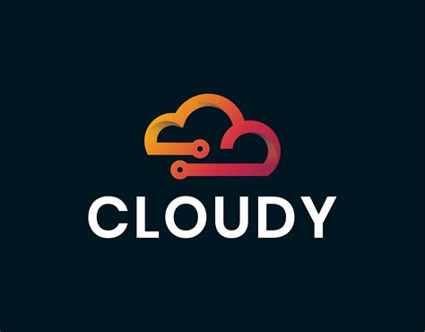 Cloudy _ logo design (Unused) on Behance