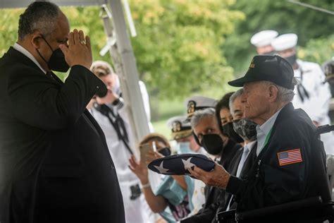 DVIDS - Images - Final USS Oklahoma Remains Honored, Re-interred [Image 26 of 28]