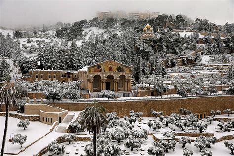 Jerusalem weather: Picture-postcard pretty photos of the Holy Land's ...