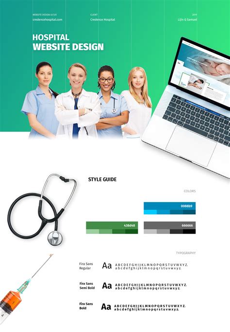 Hospital Website Design :: Behance