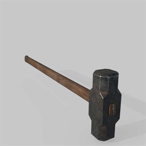 Sledgehammer - 3D Model by Simple3D