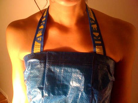Dare To Wear The Ikea Blue Bag Dress? - StyleFrizz