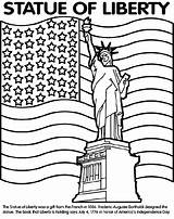 Statue Of Liberty Coloring Page  Crayolacom sketch template