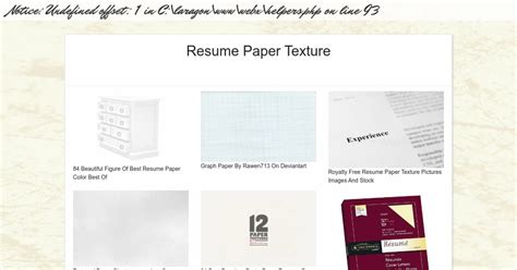 Resume Paper Texture