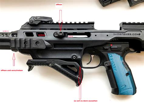 IMI-Kidon Pistol-Carbine Conversion Kit Canik- Double S Tactical