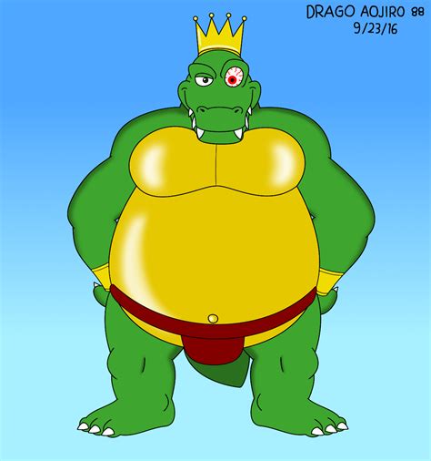 Sumo King K. Rool by RobertGDraws on DeviantArt