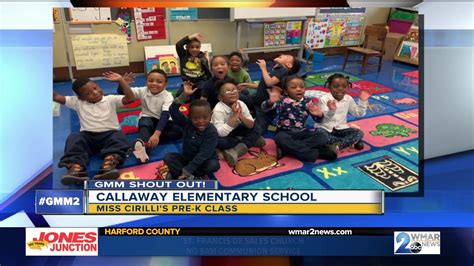 Good morning from Miss Cirilli's Pre-K class at Callaway Elementary School! - YouTube