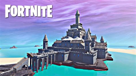 CHÂTEAU CITADELLE - Fortnite Creative (speed build) - YouTube