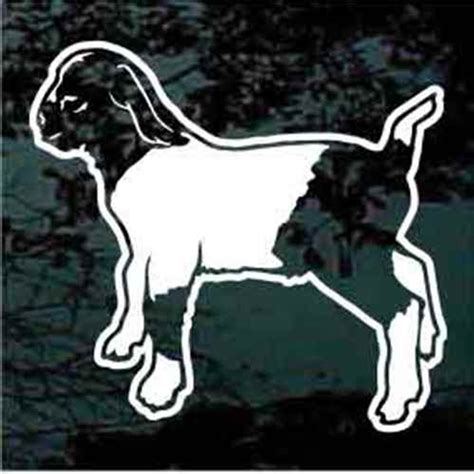 Boer Kid Goat Decals & Car Window Stickers | Decal Junky