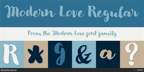 Similar Fonts To Modern Love | Fontspring