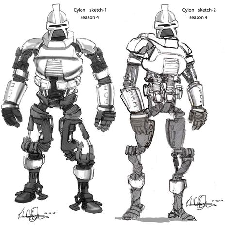 concept ships: Battlestar Galactica concept ships by Richard Livingston