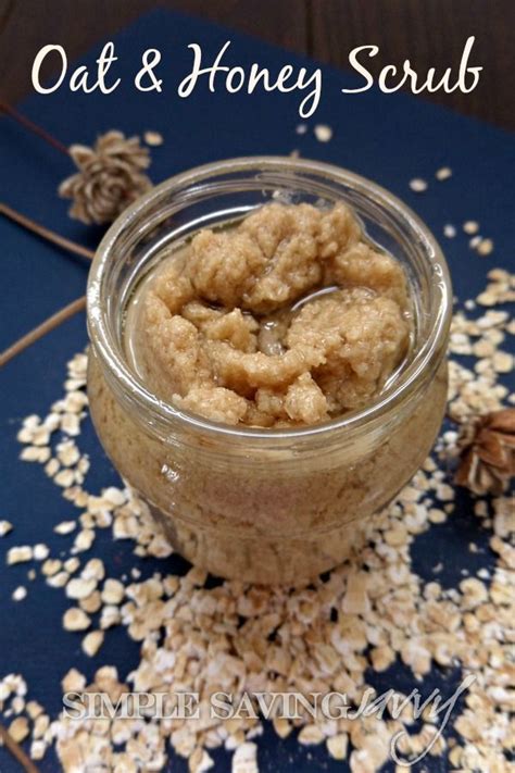 Oat and Honey Scrub Natural Skincare Recipes, Simple Skincare, Oil Skin Care, Aging Skin Care ...