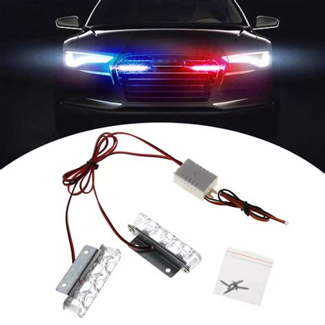 Car Police Strobe Lights Flashers 3 Led Stobe Lights For All Colors ...