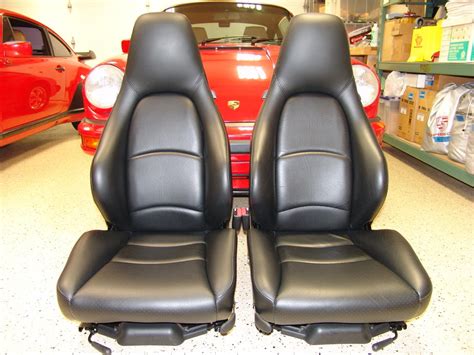 SOLD: Genuine Porsche Black Leather Sport Seats. - Rennlist Discussion Forums