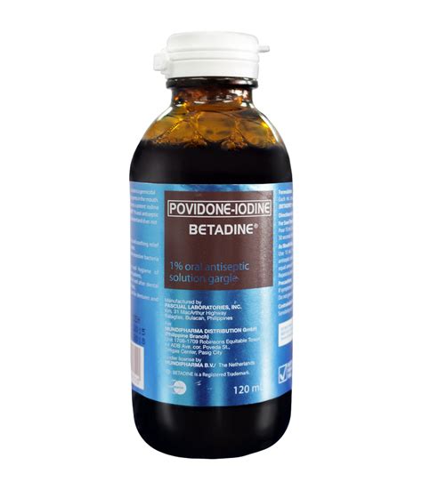 Betadine Gargle 120Ml - Rose Pharmacy Medicine Delivery