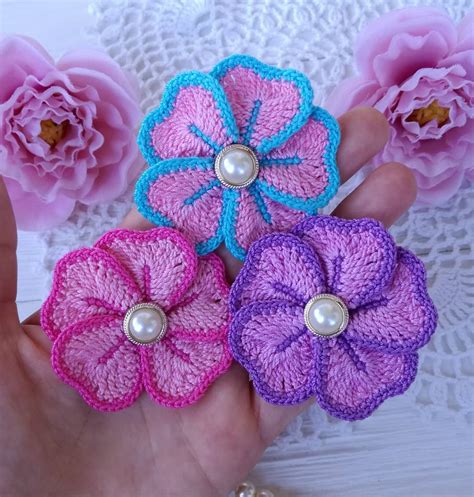 Easy and Cute Free Crochet Flowers Pattern Image Ideas for new Season ...