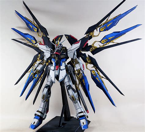 GUNDAM GUY: PG 1/60 Strike Freedom Gundam [ANIME STYLE] - Painted Build