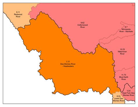 Des Moines River Watershed | Minnesota Nutrient Data Portal