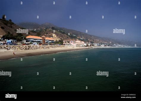 Malibu Beach, Los Angeles, California Stock Photo - Alamy