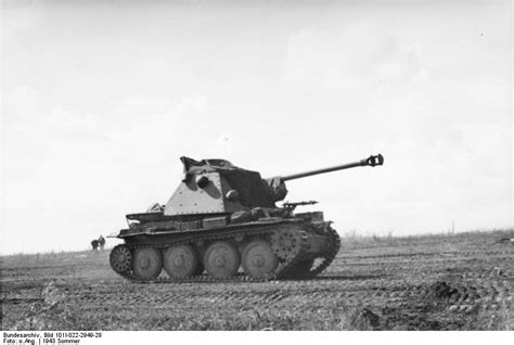 [Photo] Marder III Ausf. H tank destroyer during Battle of Kursk, Russia, summer 1943 | World ...