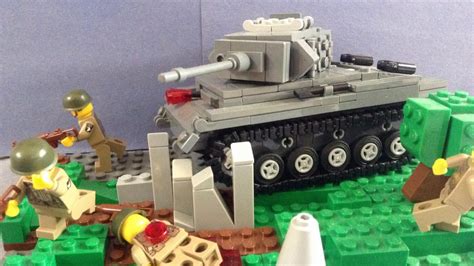 LEGO World War II Tank Attack MOC - YouTube