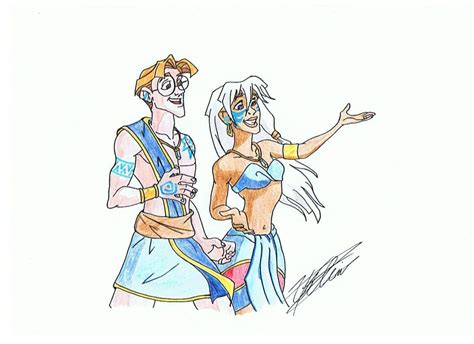 Milo and Kida_royal couple by Bintavivi on DeviantArt