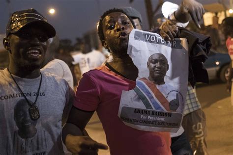 Gambia President Adama Barrow: 'Peaceful Transition More Important Than ...