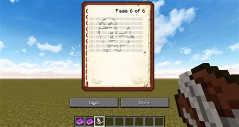 Simple Book Art Creator Minecraft Mod