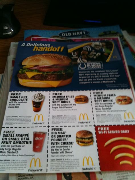 McDonald's Free Item Coupons in Sunday Paper - BargainBriana