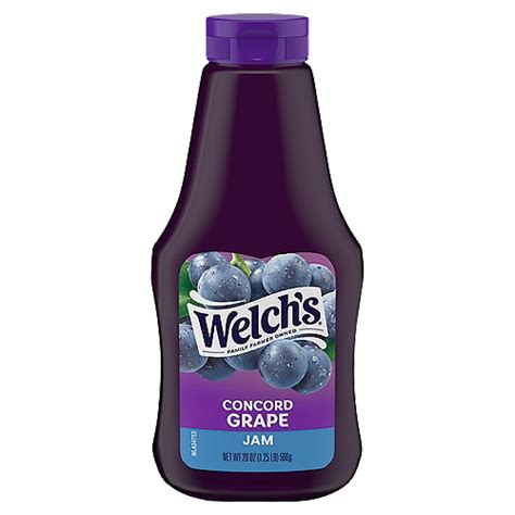 Welch's Concord Grape Jam, 20 oz