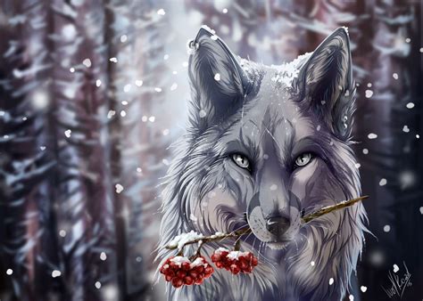 Anime Wolf Wallpapers - Top Free Anime Wolf Backgrounds - WallpaperAccess