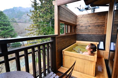 Private Onsen, room with an open-air bath / 6 different types of bath ...