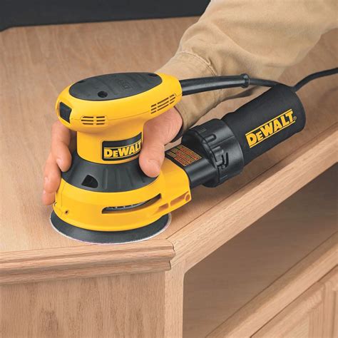 DEWALT D26451 3-Amp 5-Inch Random-Orbit Sander with Cloth Dust Bag ...